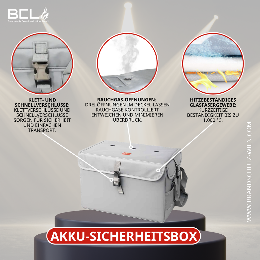 VLITEX Akku-Sicherheitsbox