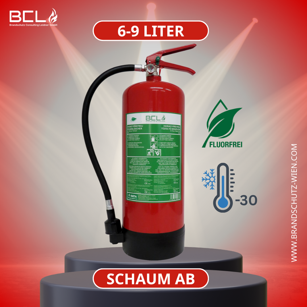 WECO AB Fluorfreie Schaum Feuerlöscher