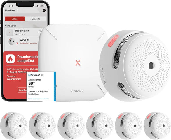 X-SENSE Intelligenter Vernetzter Rauchmelder